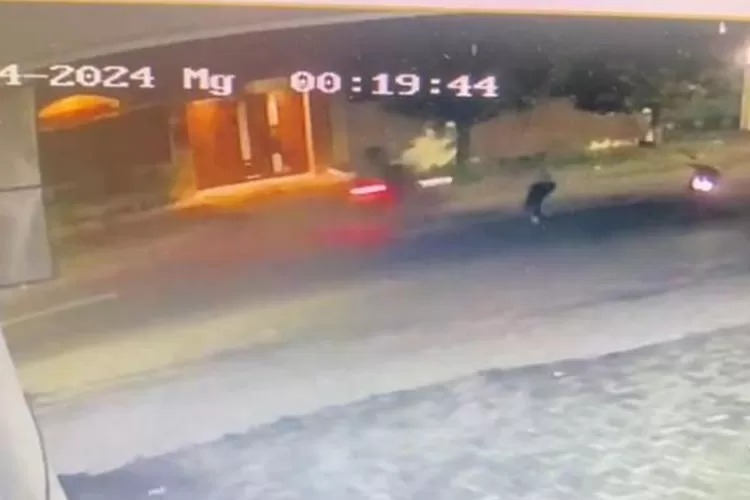 CCTV Ungkap Aksi Penembakan Diduga Aipda Robig Terhadap Siswa SMKN 4 Semarang